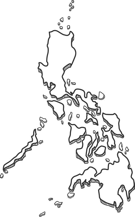 Philippines Map Outline Png Blank Philippine Map Png Png Image Porn