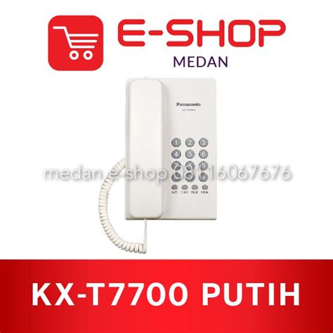 Jual Panasonic KX T7700 Pesawat Telepon Rumah Kantor Single Line