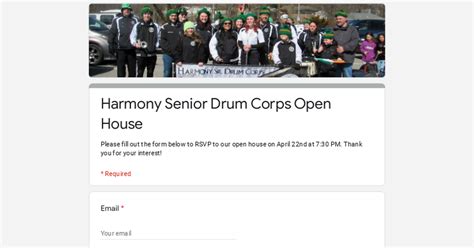 Harmony Senior Drum Corps Instagram Facebook Linktree