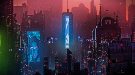 Blade Runner Cityscapes Devin Earthman