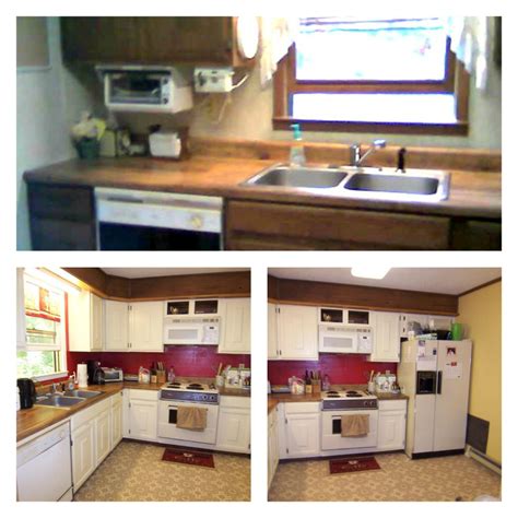 Before After Kitchen 2 1970 House Remodel Before After Kitchen