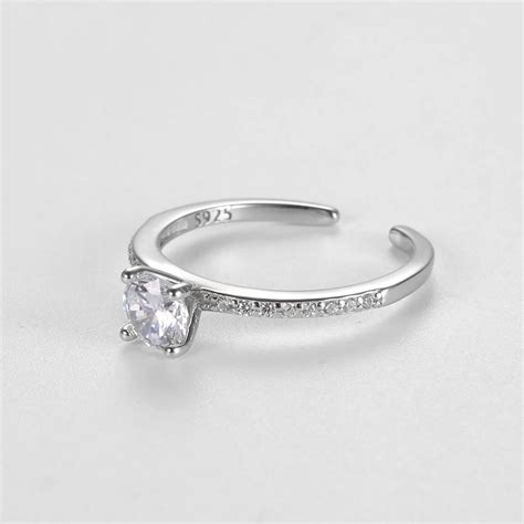 Женское составное кольцо из серебра 925 пробы | AliExpress