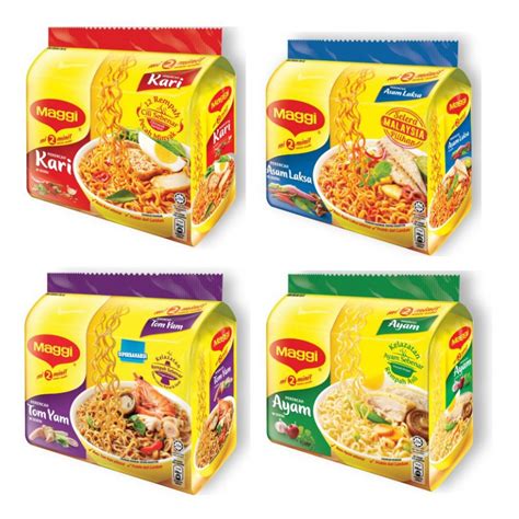 Maggie Instant Noodles 5 X 77gm Shopee Malaysia