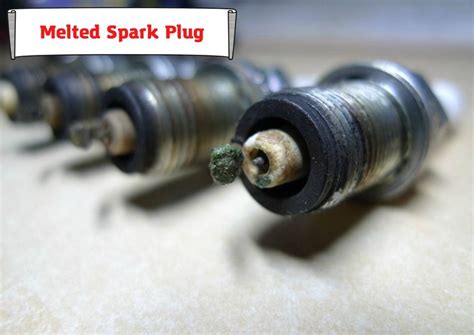 Melted Spark Plug What Can Burn Your Spark Plugs So Hard