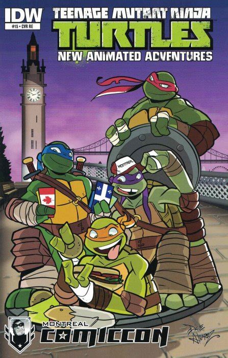 Teenage Mutant Ninja Turtles New Animated Adventures Idw