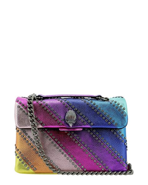 Kurt Geiger Crystal Kensington Crossbody Bag In Pink Lyst