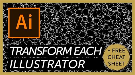 Transform Each Illustrator How To Transform Illustrator Pattern