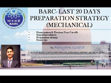 BARC OCES PREVIOUS YEAR CUT OFF LAST 20 DAYS PREPARATION STRATEGY