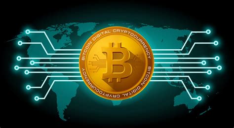 Bitcoin Global Network Hd Desktop Wallpaper