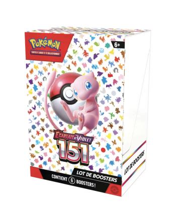 Bundle Pokémon 151 Ecarlate et Violet 3 5 en Français