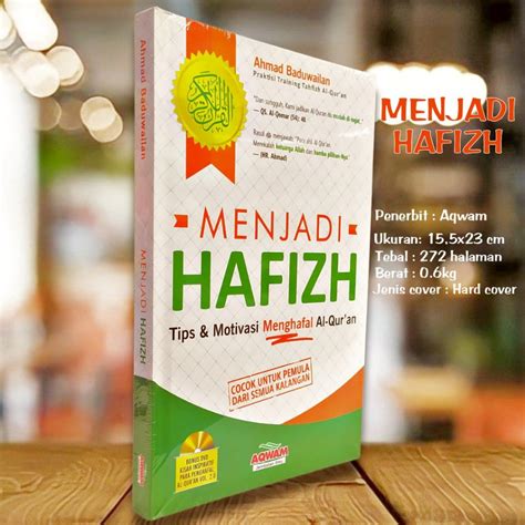 Jual Buku Menjadi Hafizh Shopee Indonesia