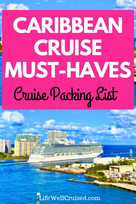 What To Pack For A Caribbean Cruise Full Packing List Included