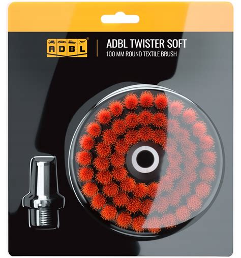 Adbl Twister Soft Szczotka Na Wkr Tark Do Czyszczenia Tapicerki Mm