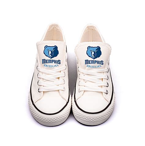 Memphis Grizzlies Custom Shoes Basketball Printed Shoes Etsy Uk