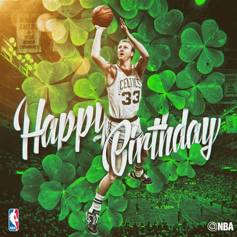 Join Us In Wishing Celtics Legend Larry Bird A Happy 60th Birthday Nbabday Nba Scoopnest