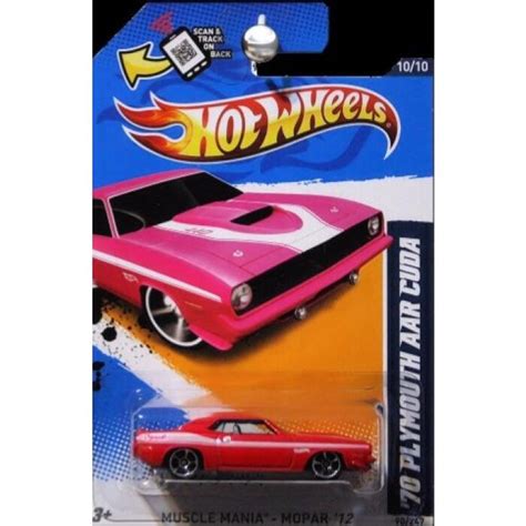 Embalagem Danificada Hot Wheels Muscle Mania Plymouth Aar Cuda