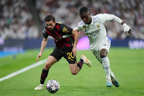 Real Madrid S Eduardo Camavinga After Draw Against Manchester City