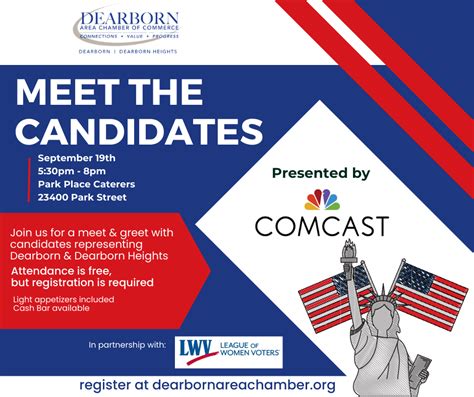 Meet the Candidates presented by Comcast - Dearborn Area Chamber