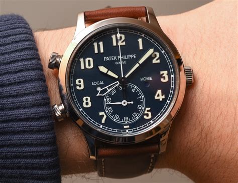 Patek Philippe Calatrava Pilot Travel Time Watch Hands On