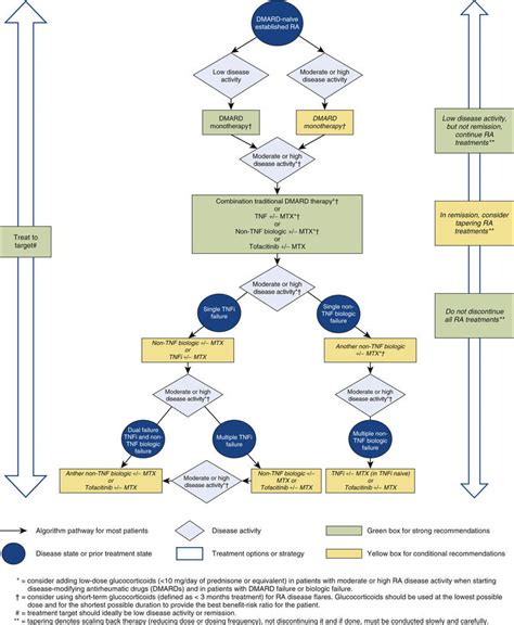 Rheumatoid Arthritis Treatment Algorithm