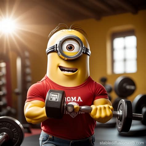 Minion Bodybuilder Prompts Stable Diffusion Online