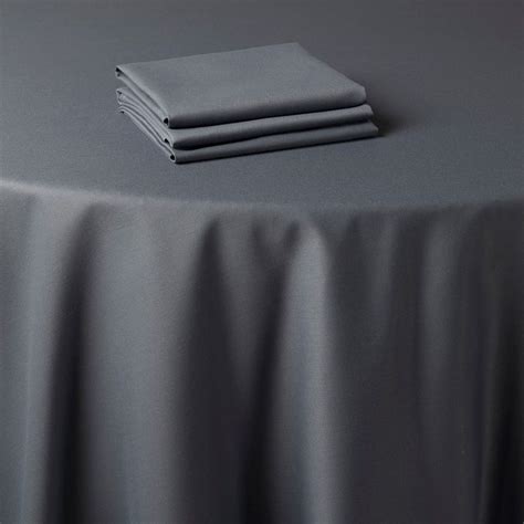 Location Nappe Marjorie gris anthracite 290 x 600 cm ignifugée M1 Options