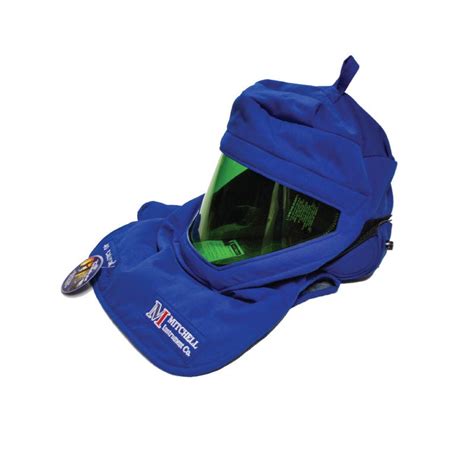 Mitchell Instrument 25 Cal Cm2 Arc Flash Protection Hood With Fan System