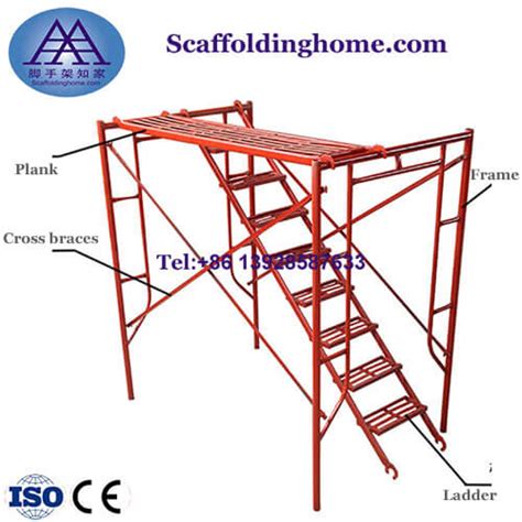 Safety Masonry Material H Frame Scaffolding Building Construction Tools