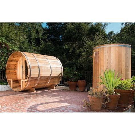 Dundalk Leisurecraft Rainbow Outdoor Shower Knotty Clear Red Cedar