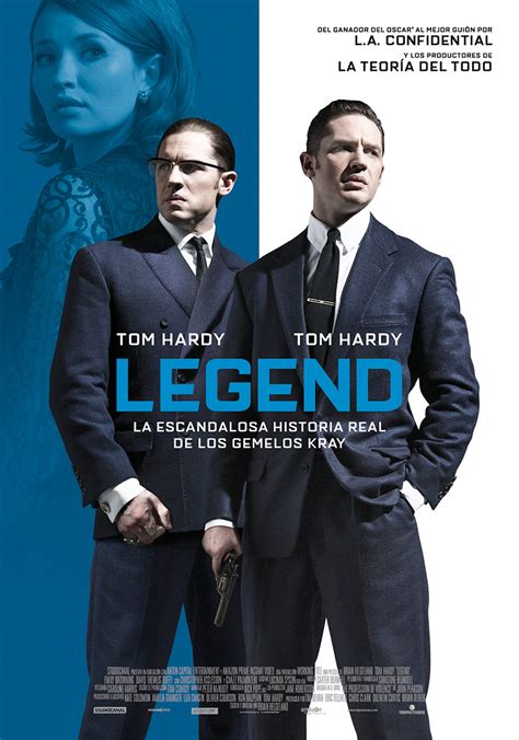 Tráiler de Legend con Tom Hardy interpretando a los gemelos Kray