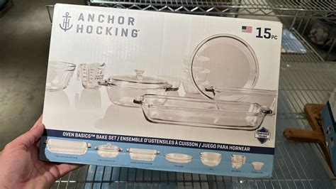 Anchor Hocking 15 Piece Baking Set Only 2999 At Macys Reg 100