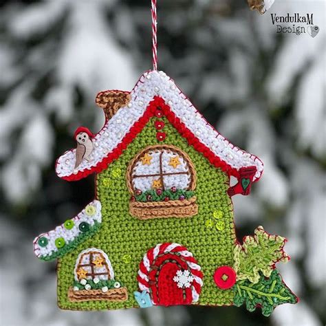 Christmas Crochet Ornaments Magic With Hook And Needles