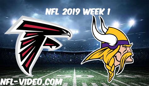 Atlanta Falcons vs Minnesota Vikings Full Game & Highlights NFL 2019 ...