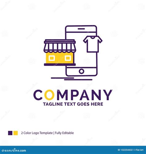 Company Name Logo Design For Shopping Garments Buy Online Sh Stock