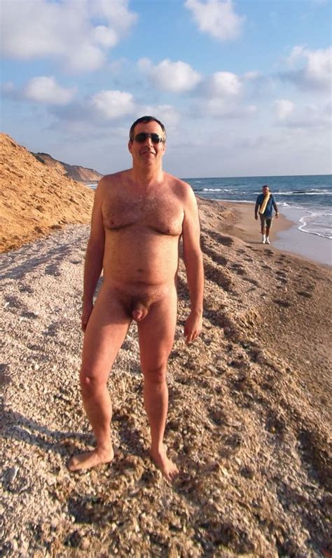 Kosher Israeli Dicks Israeli Daddy Sunbathing On The Nude Beach