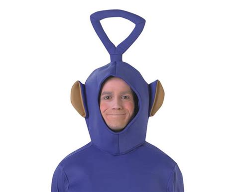 Cheap Teletubbies Tinky Winky Deluxe Adult Costume with Reviews - Groupspree