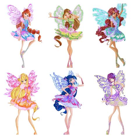 Winx Club Season 7 Butterflix by Nommine on DeviantArt