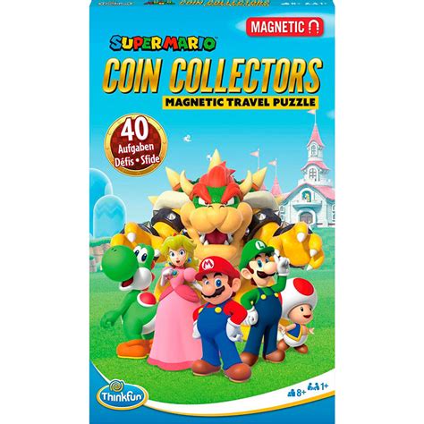 Super Mario Coin Collectors Puzzle Magnético De Viaje De Ravensburger