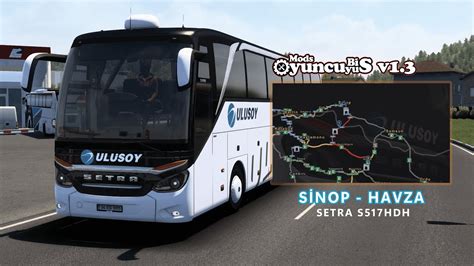 Ets V Setra S Hdh Ile Sinop Havza Seferi Youtube