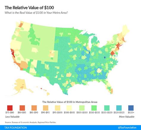 Cost Of Living Per State Map - Map