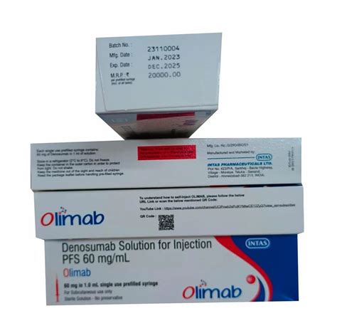 Mg Denosumab Solution Injection Packaging Type Box At Rs Box