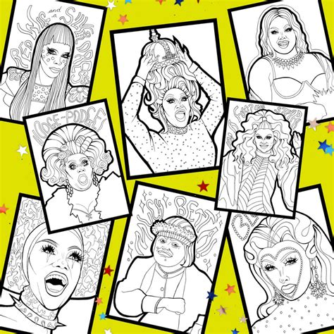 Drag Race Colouring Book Vol 4 Uk Edition Book Uk