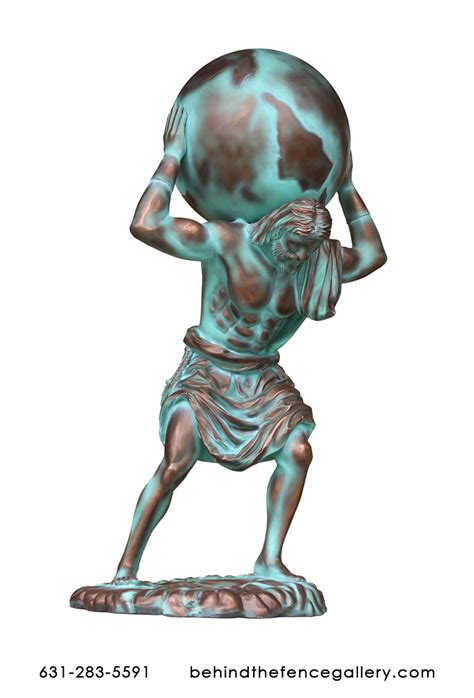 Atlas Statue Wallpaper