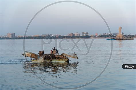 Image Of Hussain Sagar Clean Up Machinery Ps693843 Picxy