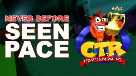 The Best Ctr Speedrun Pace Ever Youtube