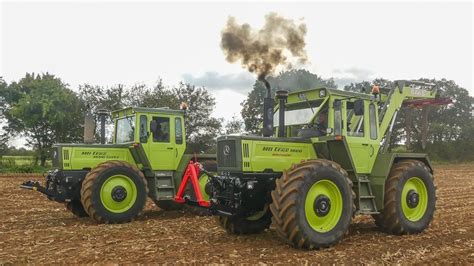 Youngtimer Feldtag 2024 in Nordhorn Mais und Rübenernte MB Trac