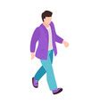 Full Walk Cycle Sequence Animation Man In Motion Vector Image