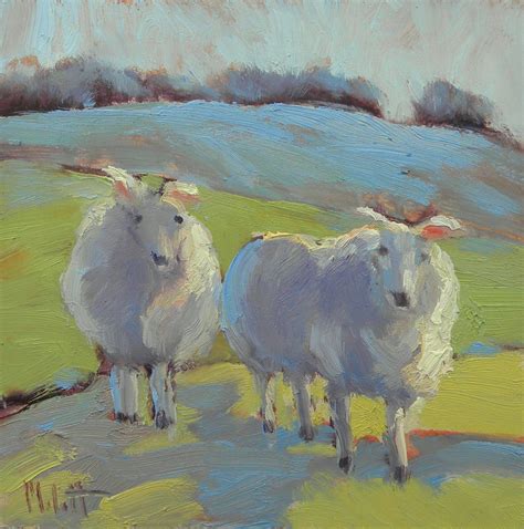 Painting Daily Heidi Malott Original Art: One Sheep Two Sheep ...