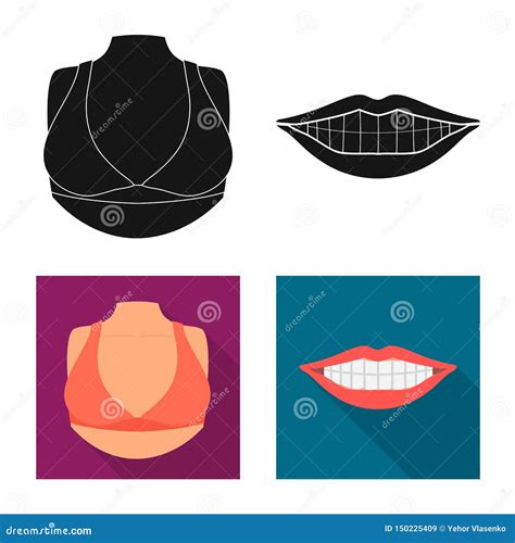 Vector Illustration Of Body And Part Logo Collection Of Body And