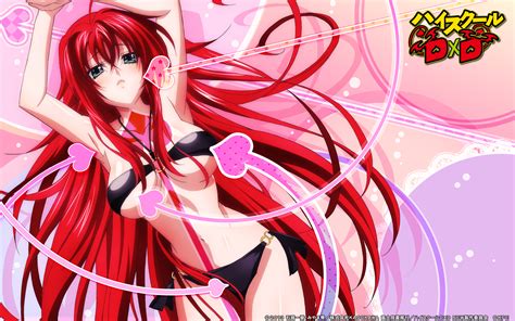 Bikini Highschool Dxd Long Hair Red Hair Rias Gremory Swimsuit Tagme